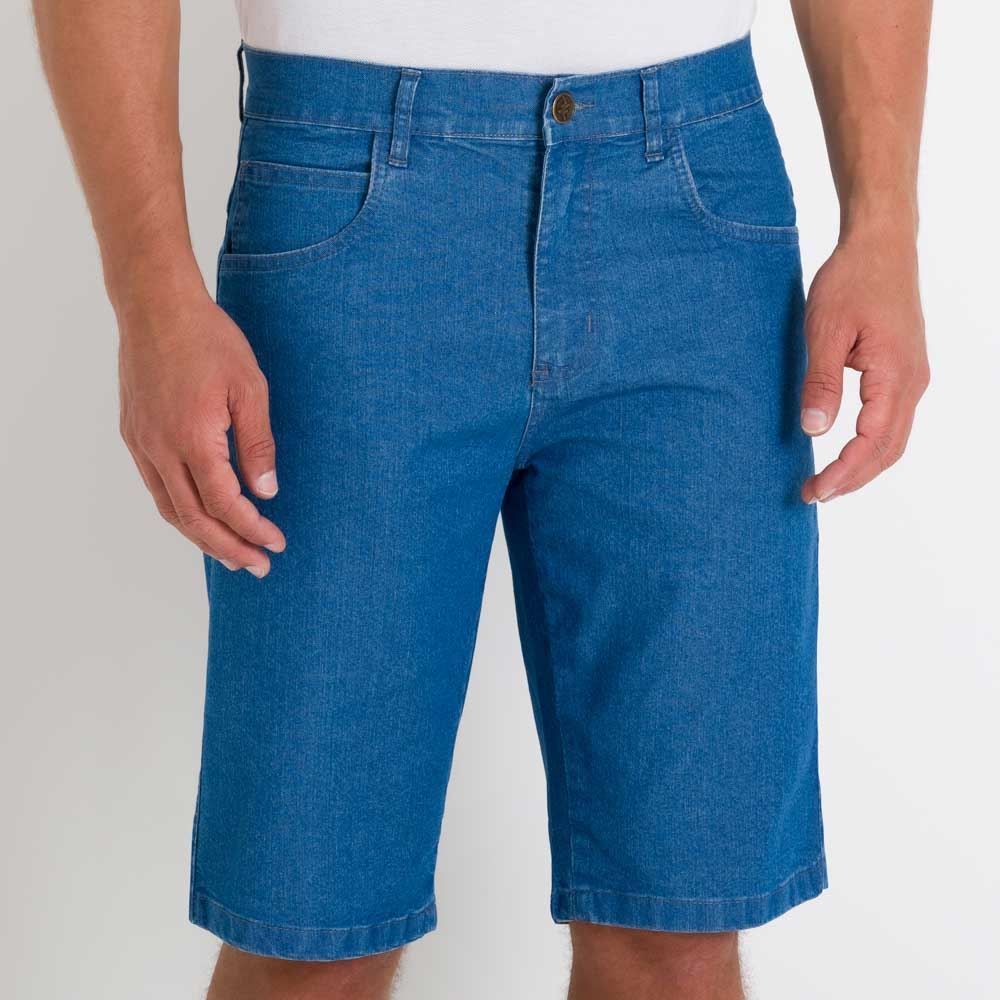 Bermuda Jeans Masculino Tradicional Marc Alain