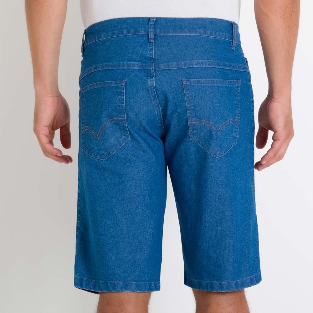 Bermuda Jeans Masculino Tradicional Marc Alain
