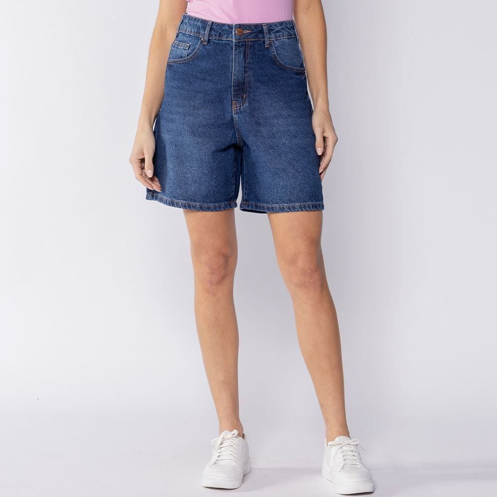 Bermuda Feminina Jeans Patricia Foster