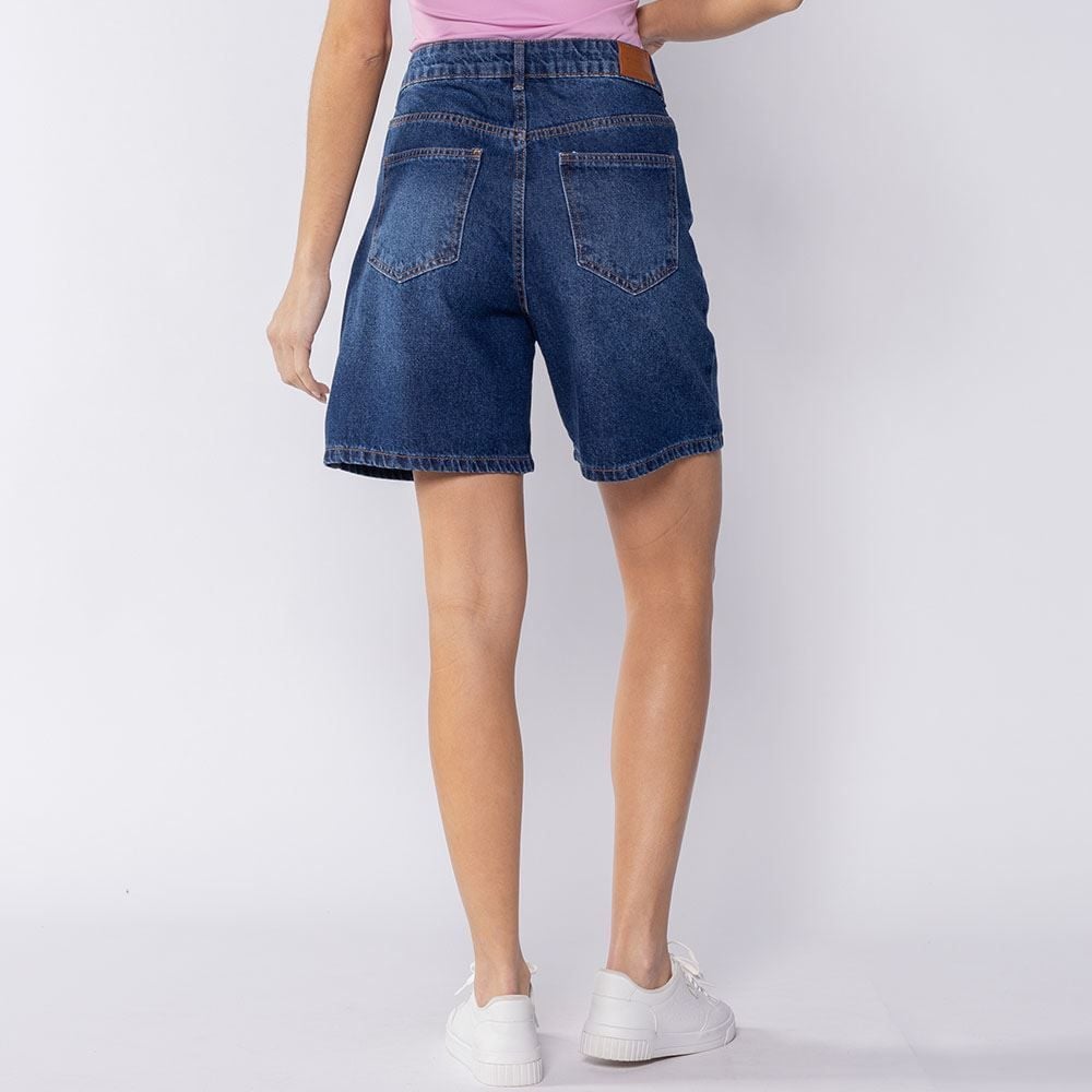 Bermuda Feminina Jeans Patricia Foster