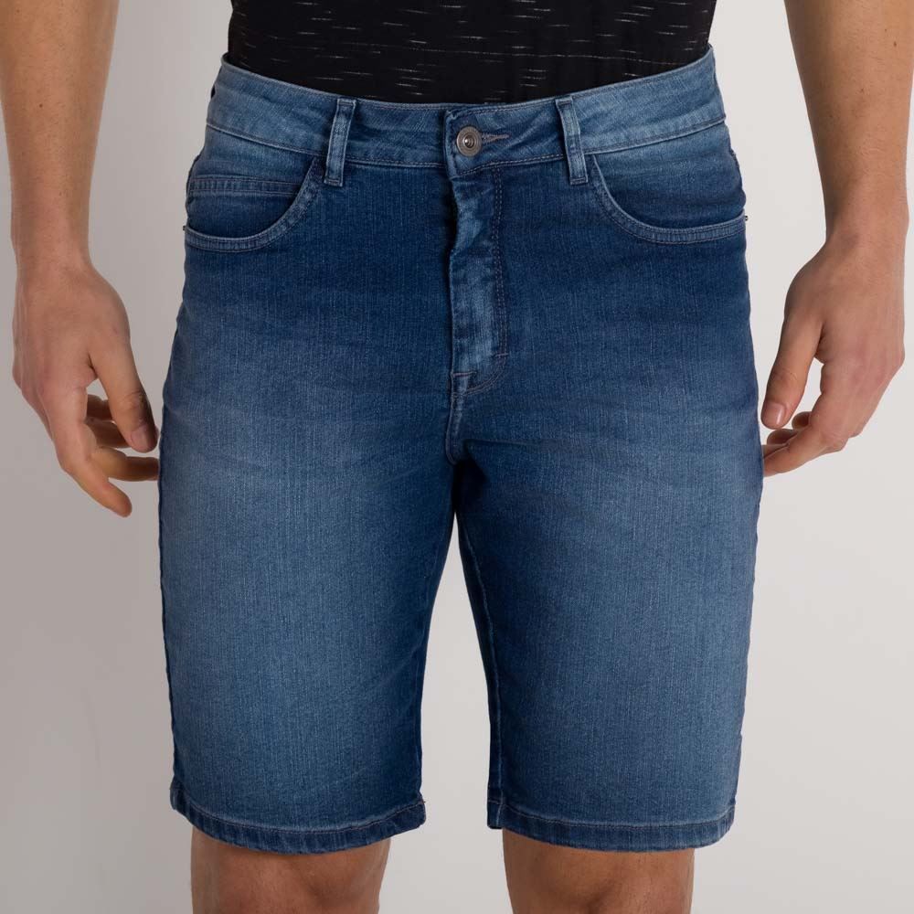 Bermuda Jeans Ponto Luz Marc Alain