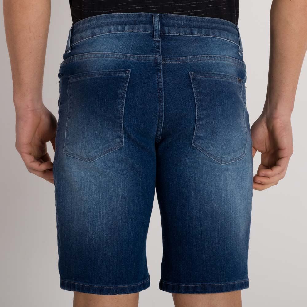 Bermuda Jeans Ponto Luz Marc Alain