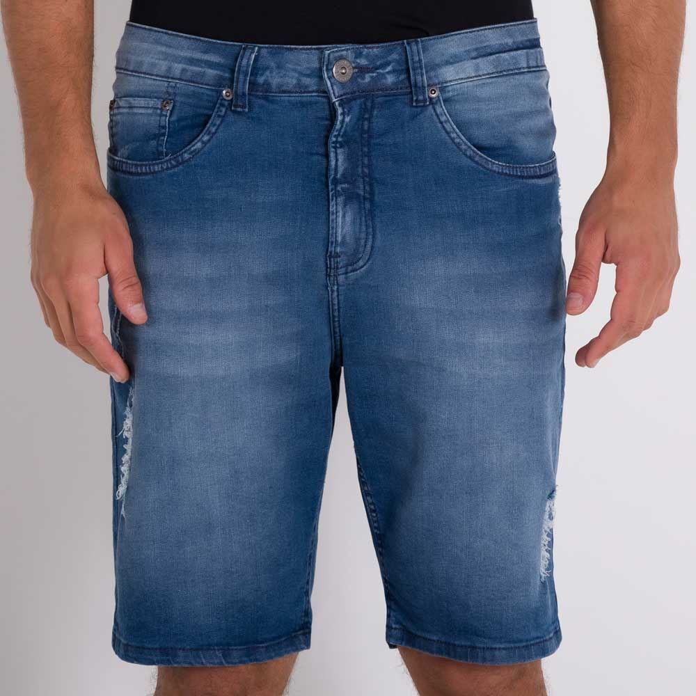 Bermuda Jeans Puídos Thing