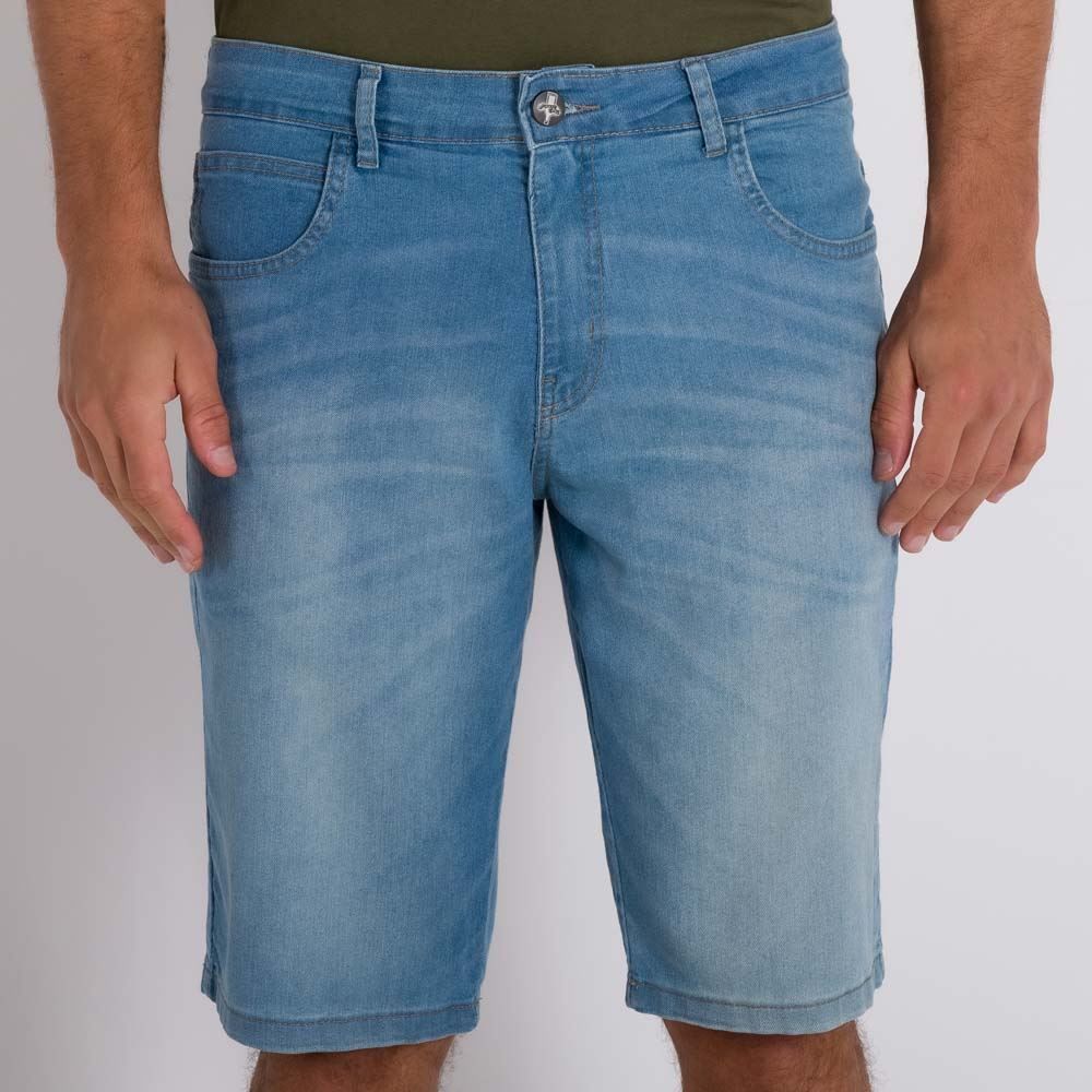 Bermuda Jeans Skinny Claro Rock&Soda