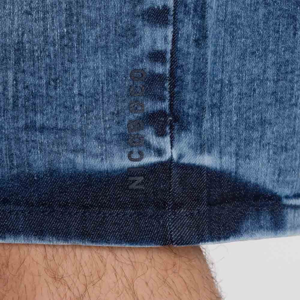 Bermuda Jeans Slim Fit Nicoboco