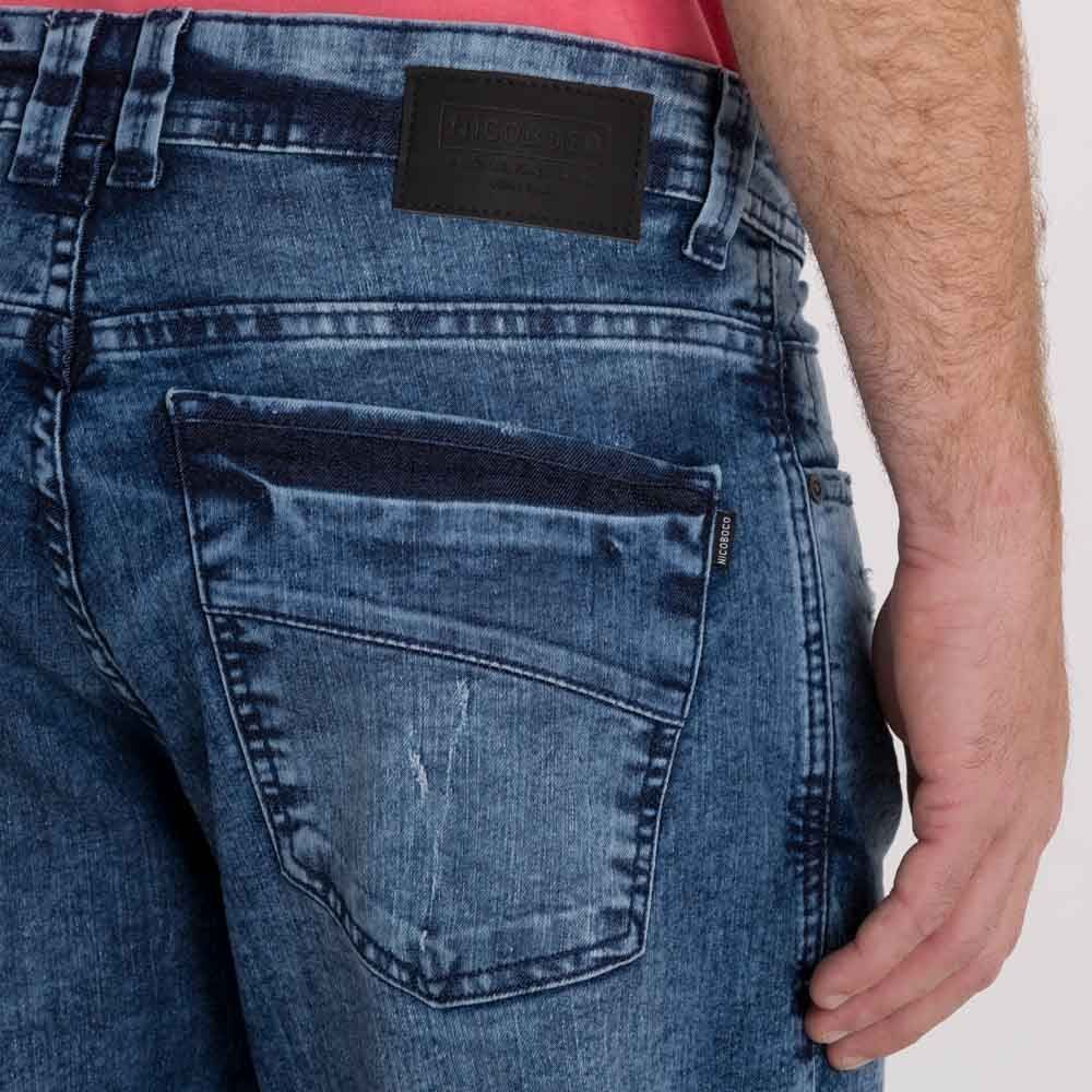 Bermuda Jeans Slim Fit Nicoboco