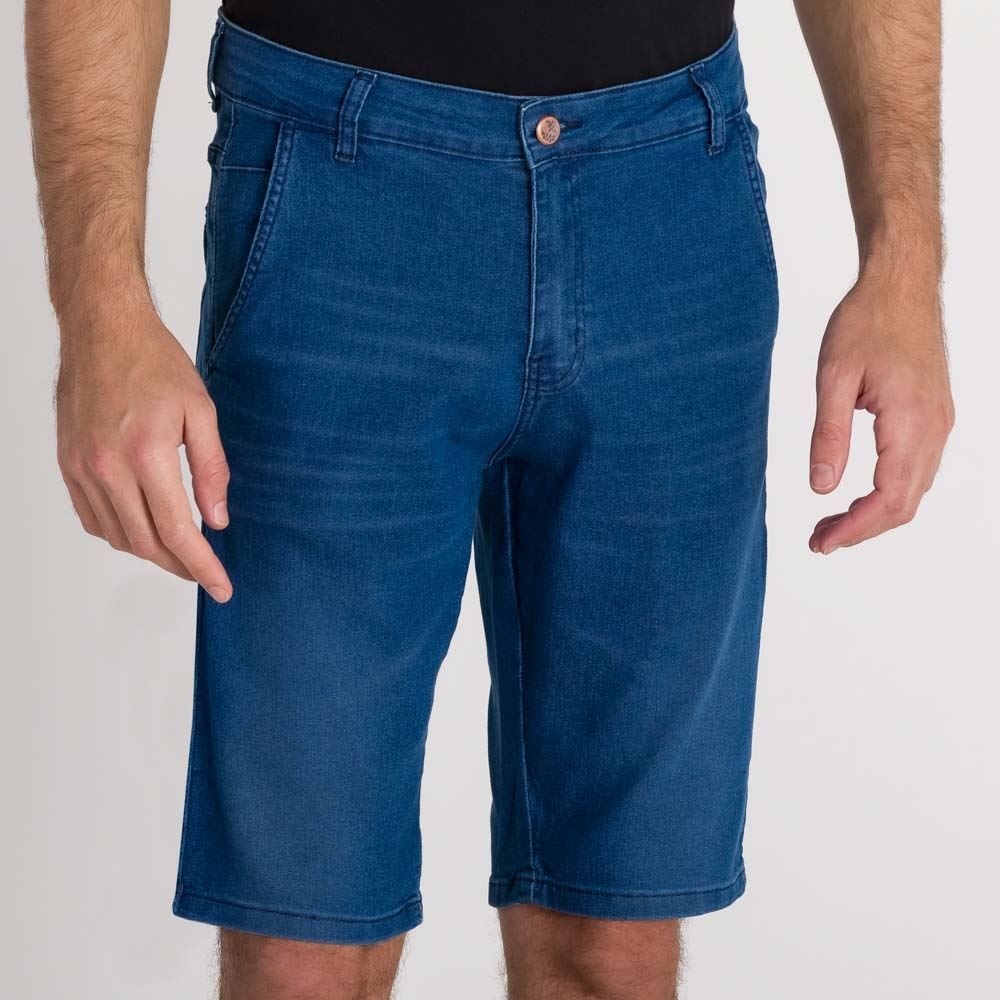 Bermuda Jeans Slim Luz Marc Alain