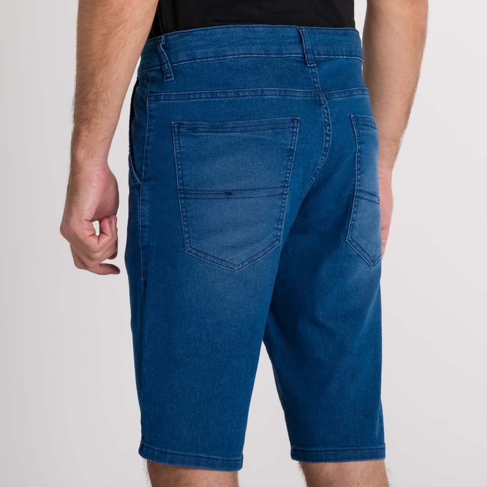 Bermuda Jeans Slim Luz Marc Alain