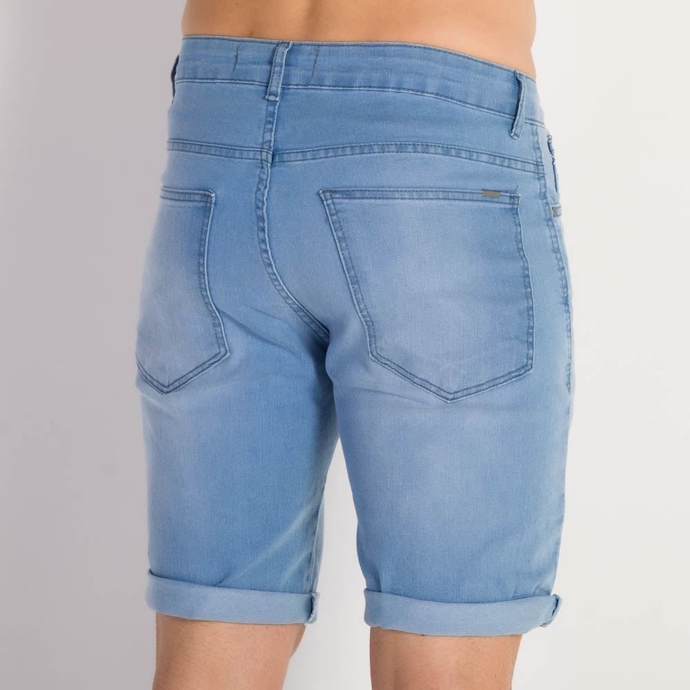 Bermuda Jeans Slim Masculina Marc Alain