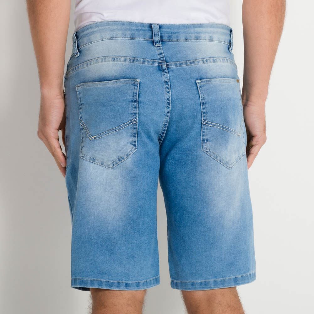 Bermuda Jeans Tradicional Masculina Marc Alain