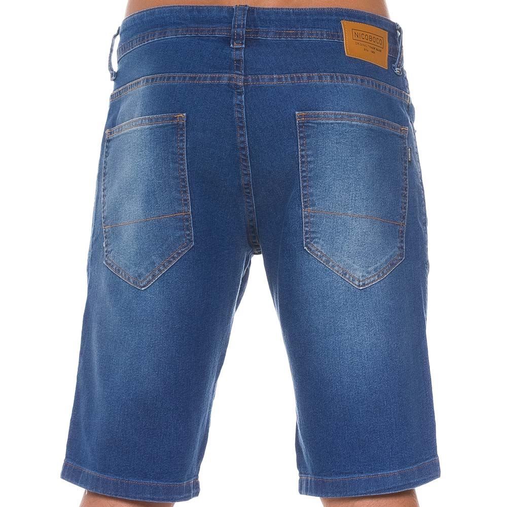 Bermuda Jeans Tradicional Nicoboco