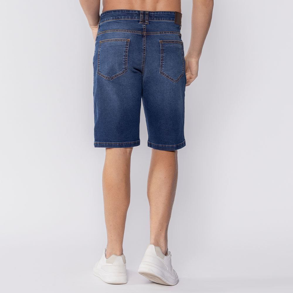 Bermuda Masculina Jeans Tradicional Marc Alain