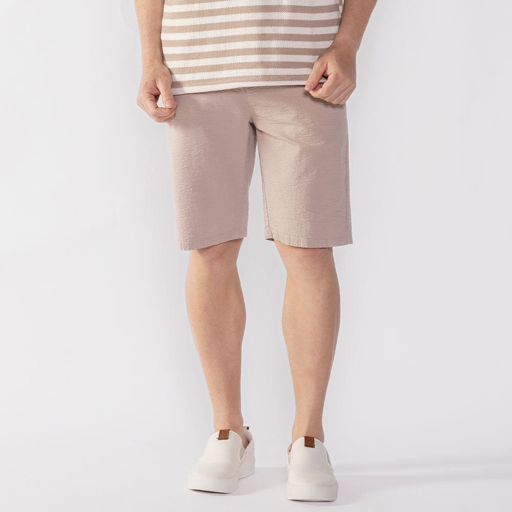 Bermuda Masculina Alfaiataria Com Textura Thing