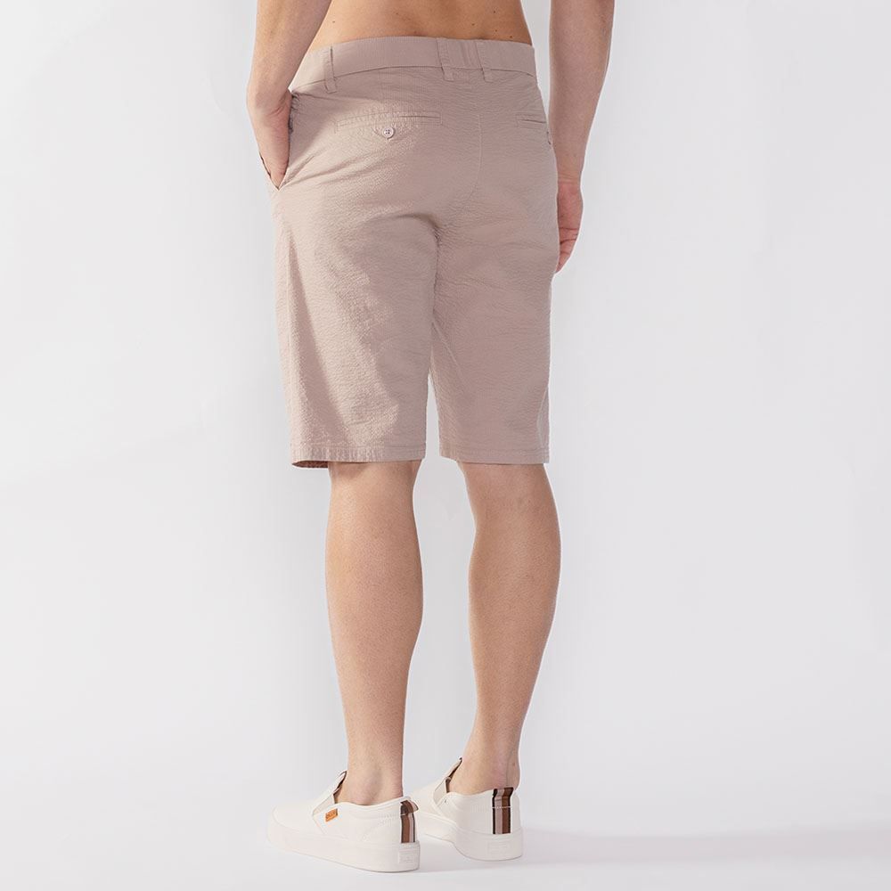 Bermuda Masculina Alfaiataria Com Textura Thing