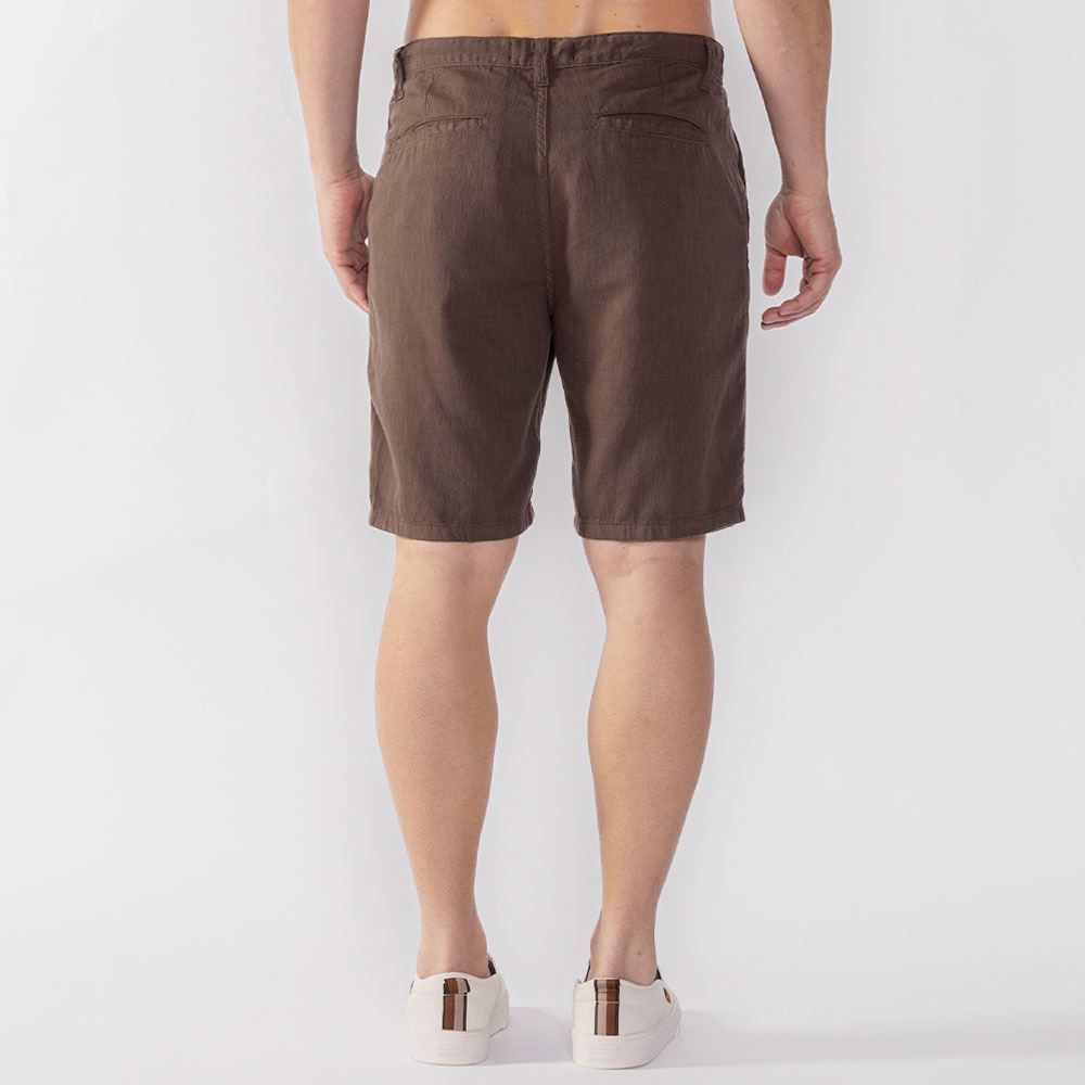 Bermuda Masculina Alfaiataria Sarja Marc Alain