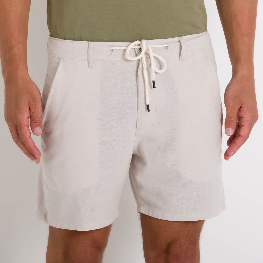 Bermuda Masculina com Cadarço na Cintura Marc Alain