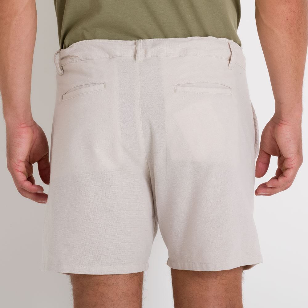 Bermuda Masculina com Cadarço na Cintura Marc Alain