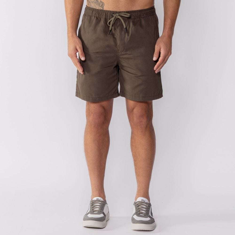 Bermuda Masculina Curta De Sarja Thing
