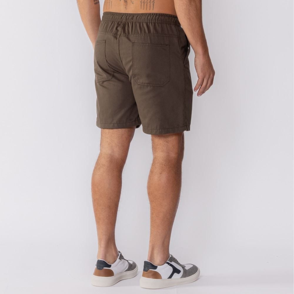 Bermuda Masculina Curta De Sarja Thing