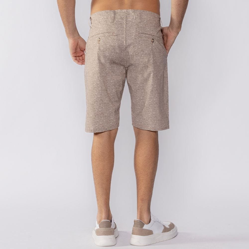 Bermuda Masculina De Alfaiataria Em Microfibra Thing