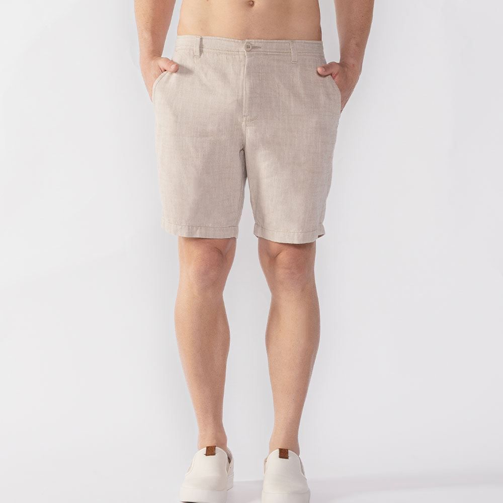 Bermuda Masculina De Linho Marc Alain