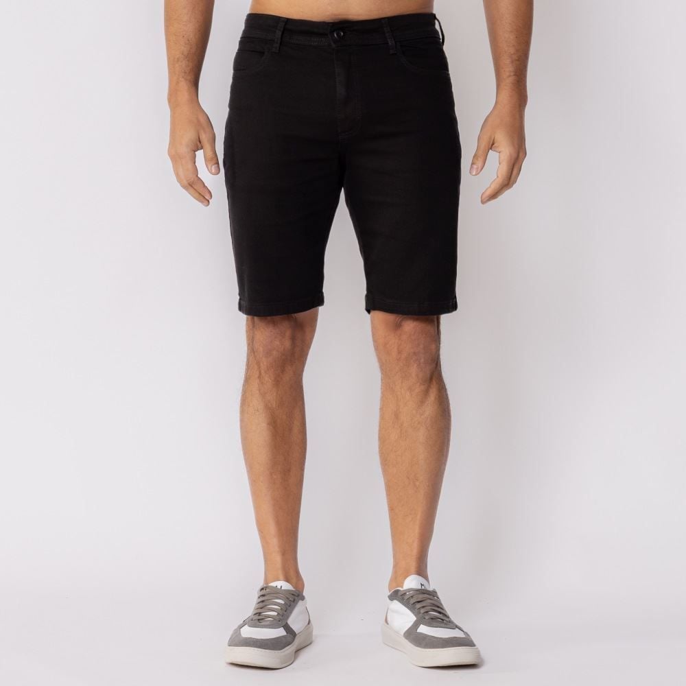 Bermuda Masculina De Sarja Slim Thing