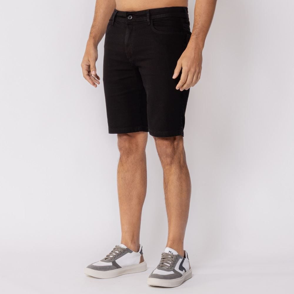 Bermuda Masculina De Sarja Slim Thing