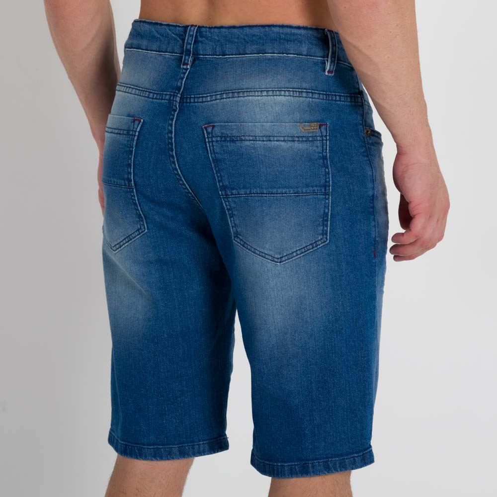 Bermuda Masculina Jeans Slim Marc Alain