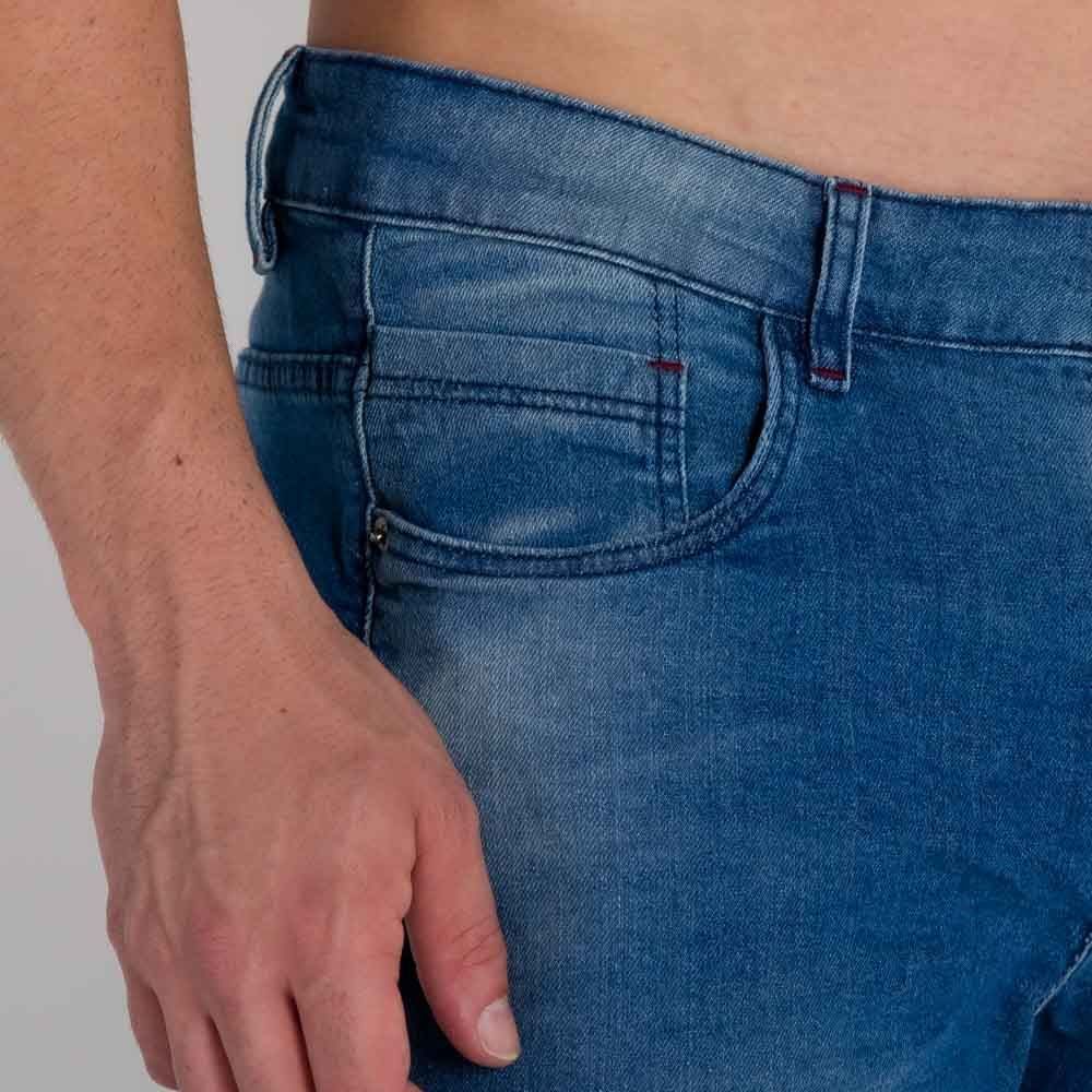 Bermuda Masculina Jeans Slim Marc Alain