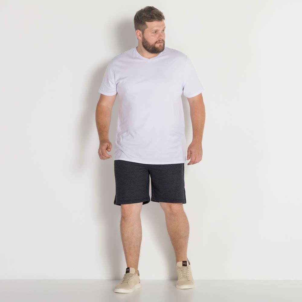 Bermuda Masculina Plus Size Moletom Mormaii
