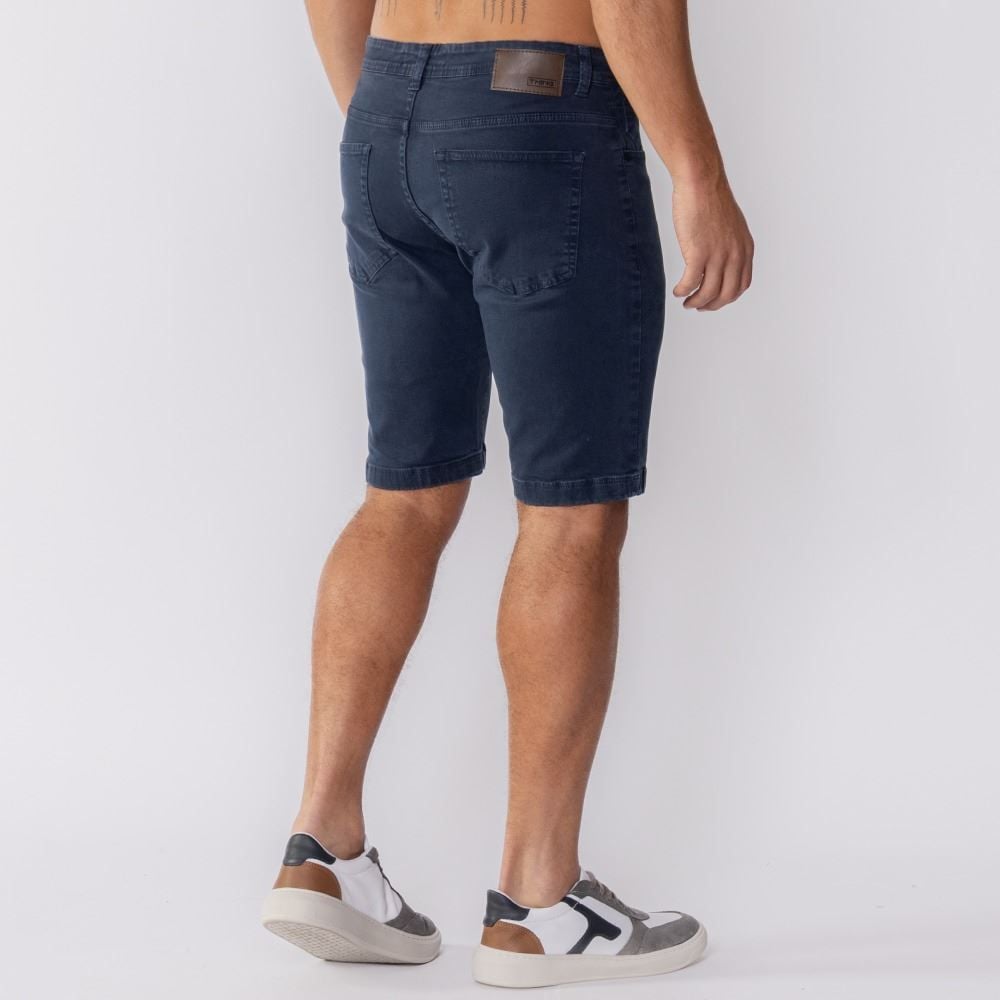 Bermuda Masculina Slim De Sarja Thing