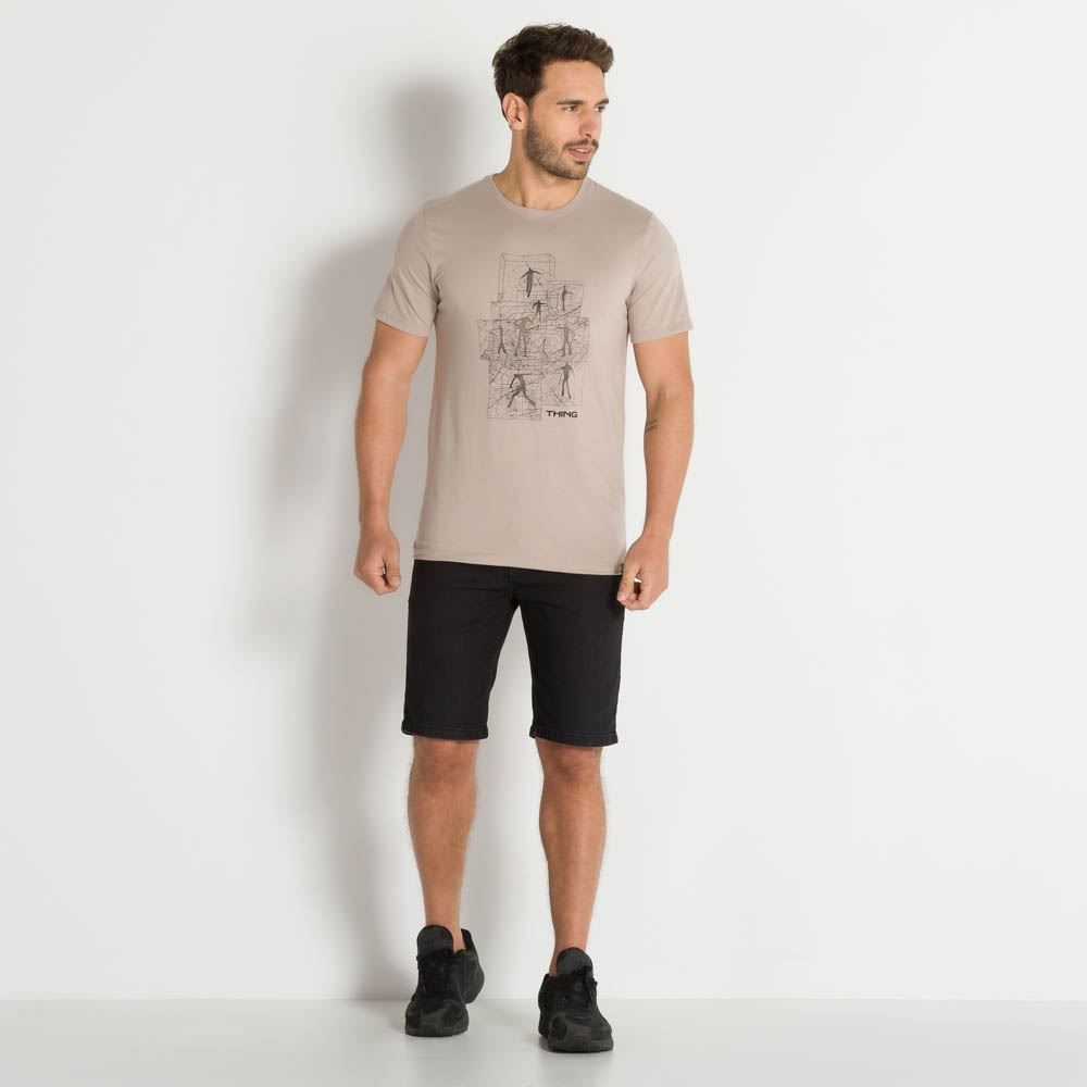 Bermuda Masculina Slim Jeans Marc Alain