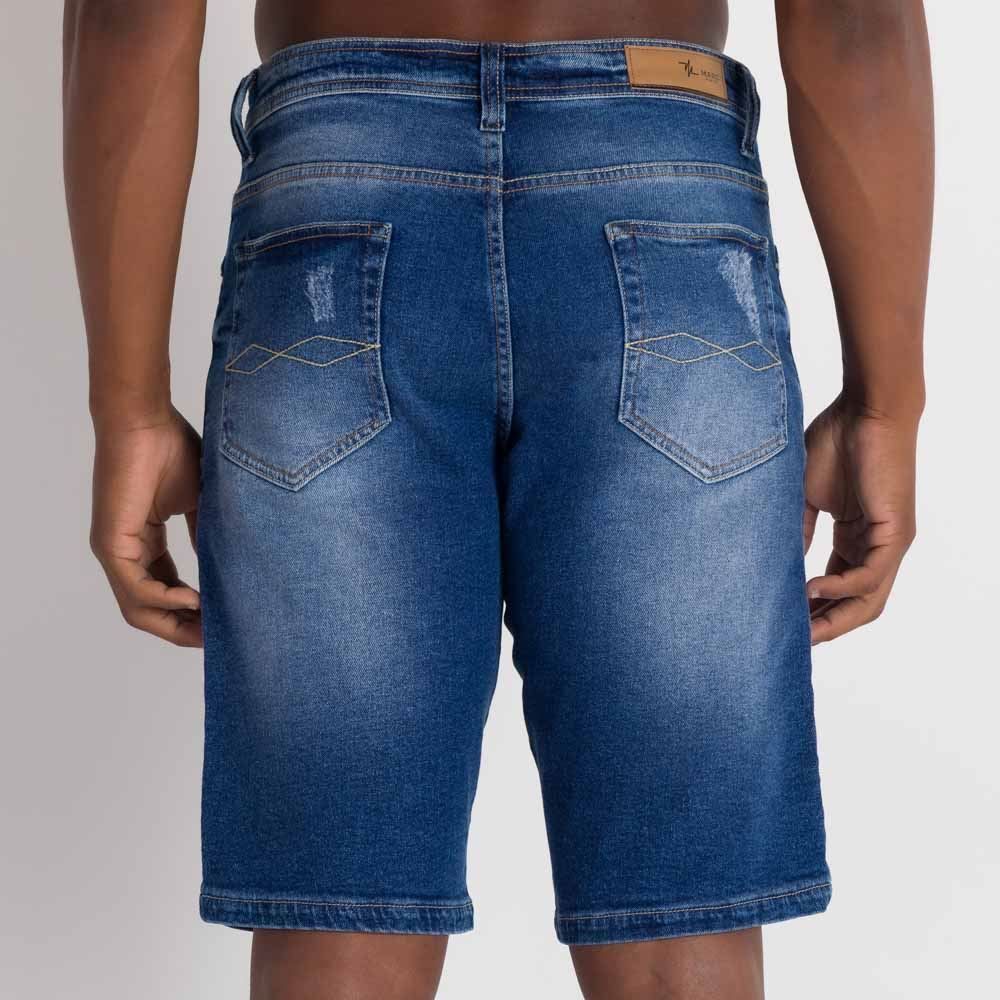 Bermuda Masculina Slim Marc Alain