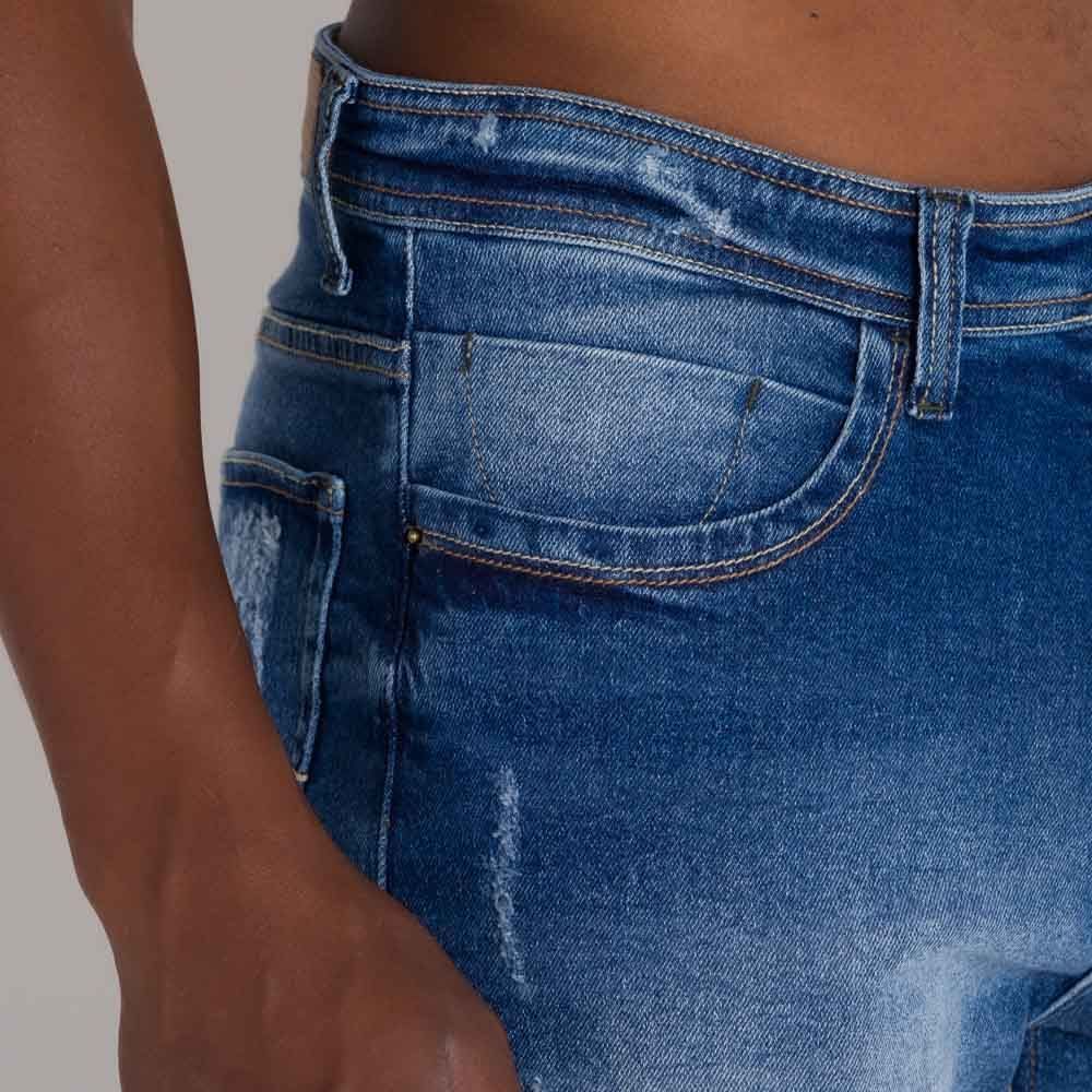 Bermuda Masculina Slim Marc Alain