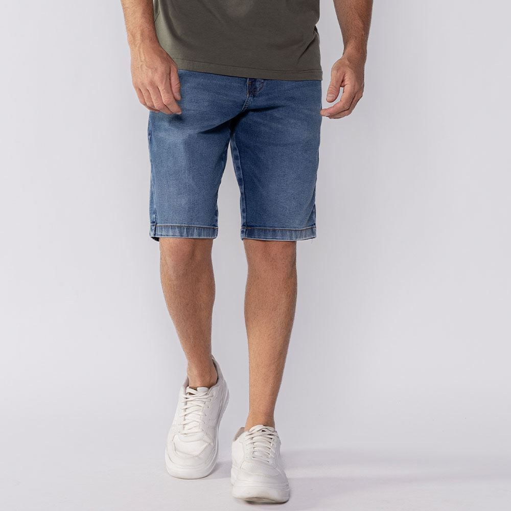 Bermuda Masculina Tradicional Jeans Marc Alain