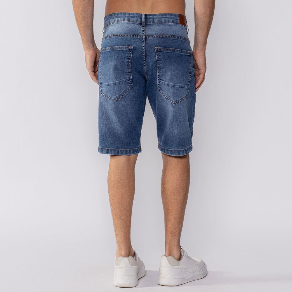 Bermuda Masculina Tradicional Jeans Marc Alain