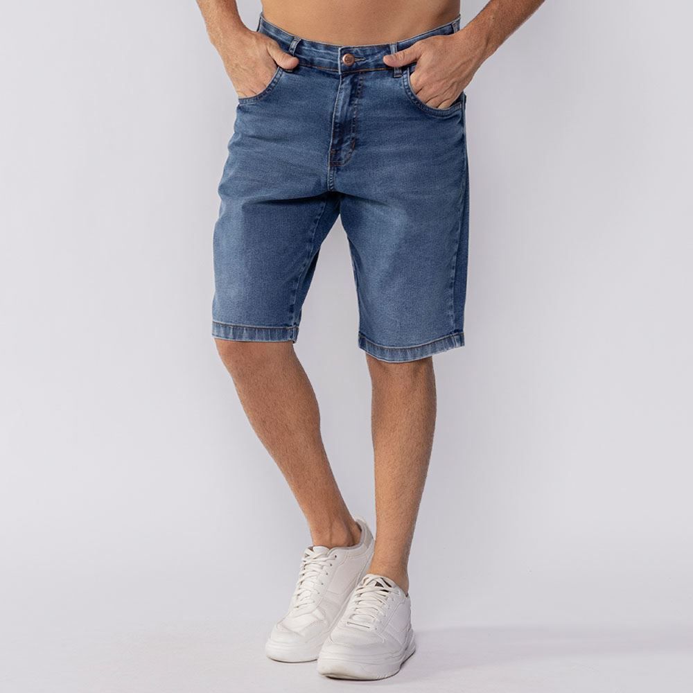 Bermuda Masculina Tradicional Jeans Marc Alain