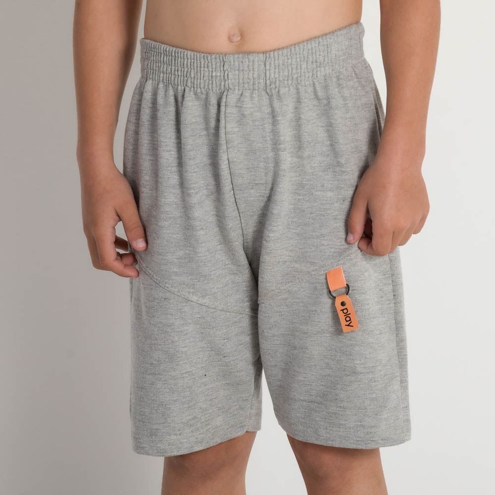 Bermuda Menino 4 a 10 anos Moletinho Play Fakini