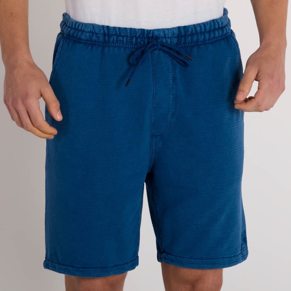 Bermuda Moletinho Masculino Marmorizado Iris Nicoboco