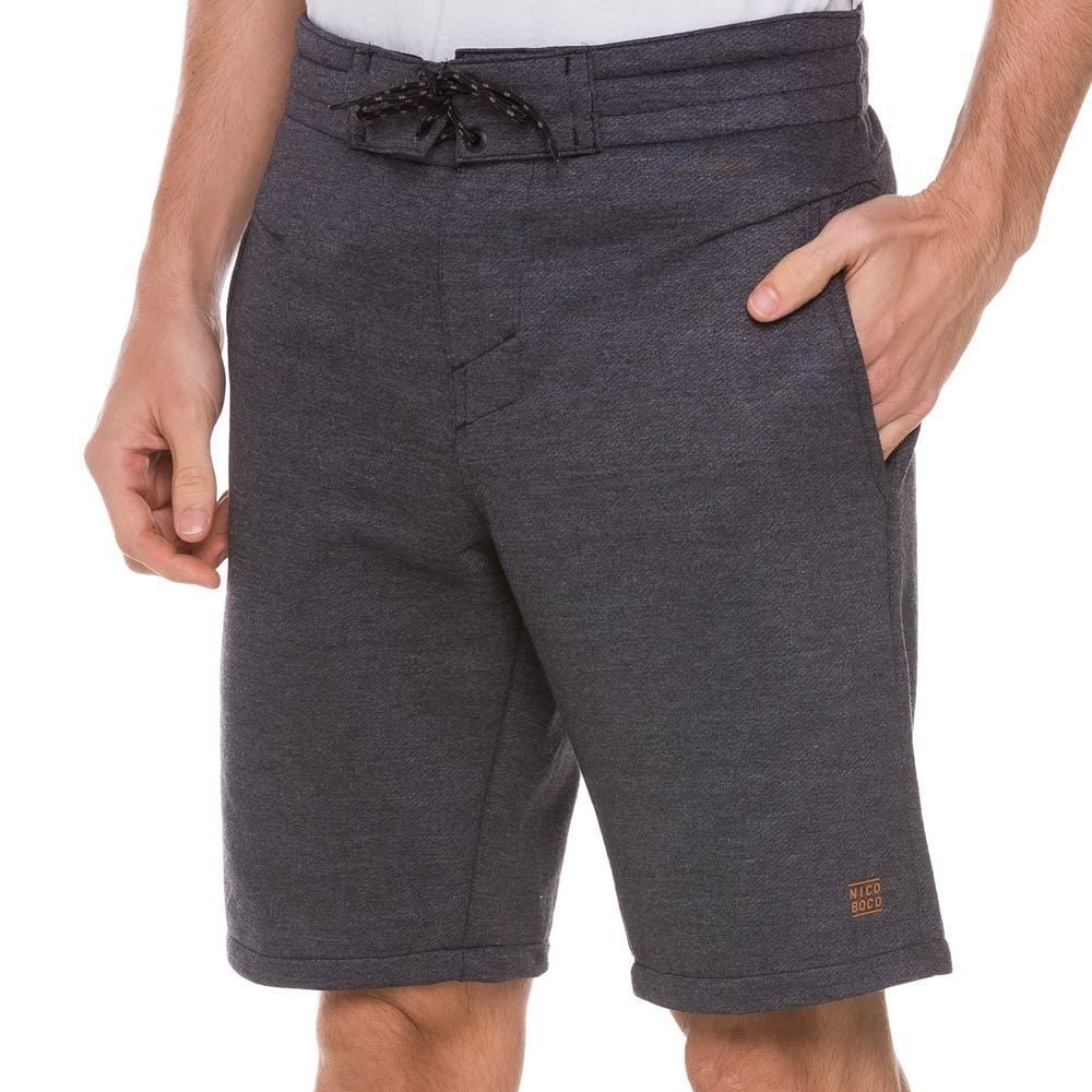 Bermuda Moletom com Velcro Nicoboco