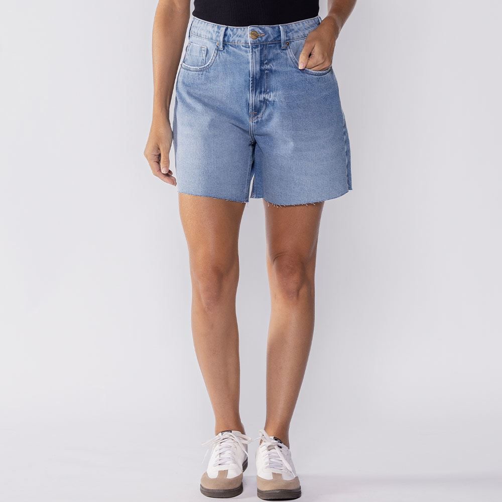 Bermuda Feminina Jeans Patricia Foster