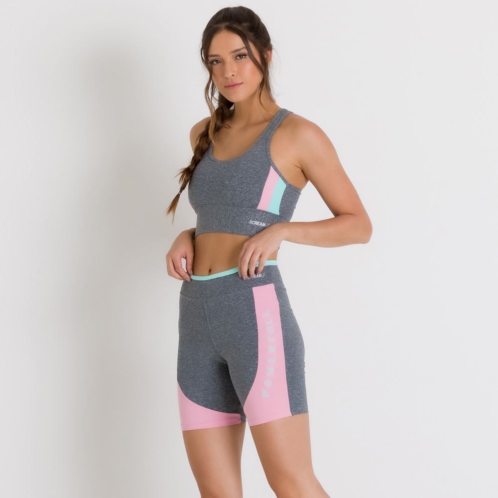 Bermuda Power Full Poliamida Scream