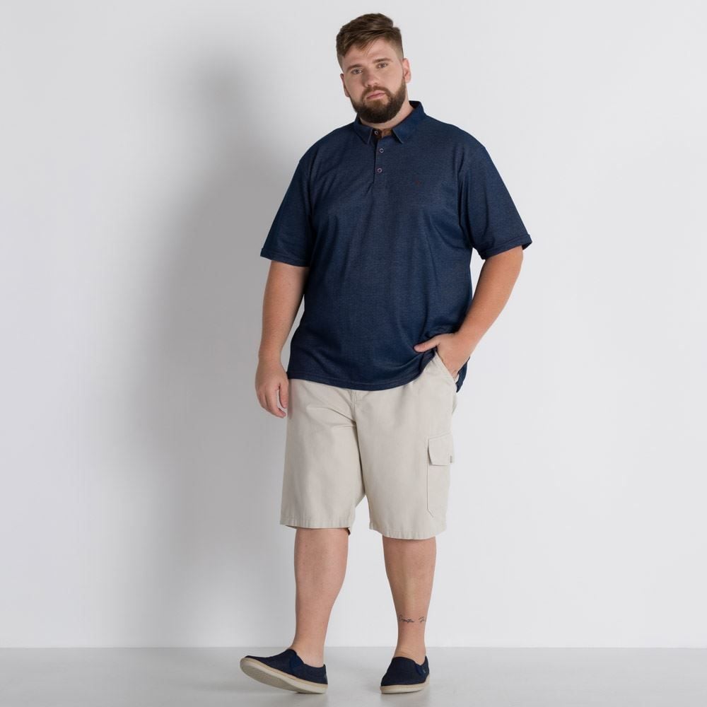 Bermuda Sarja Plus Size Marc Alain