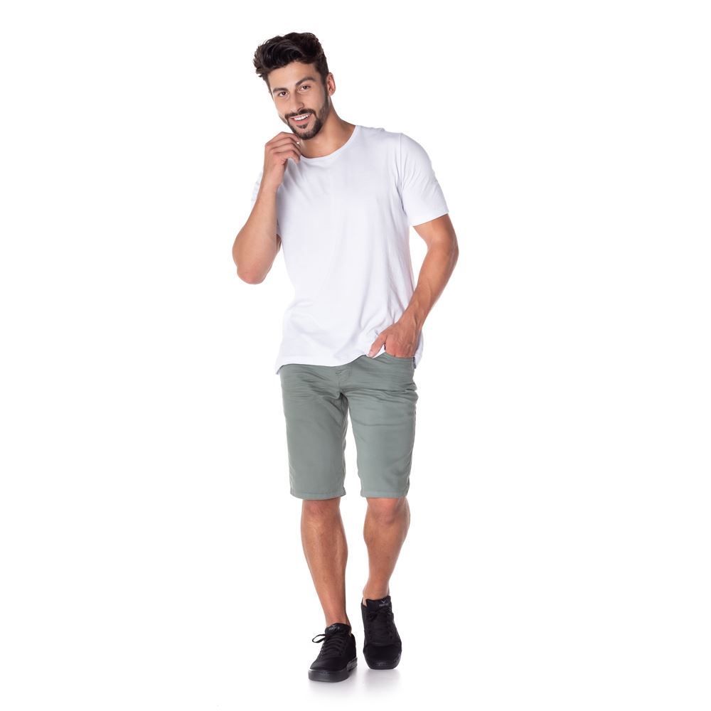 Bermuda Slim em Sarja Rock & Soda