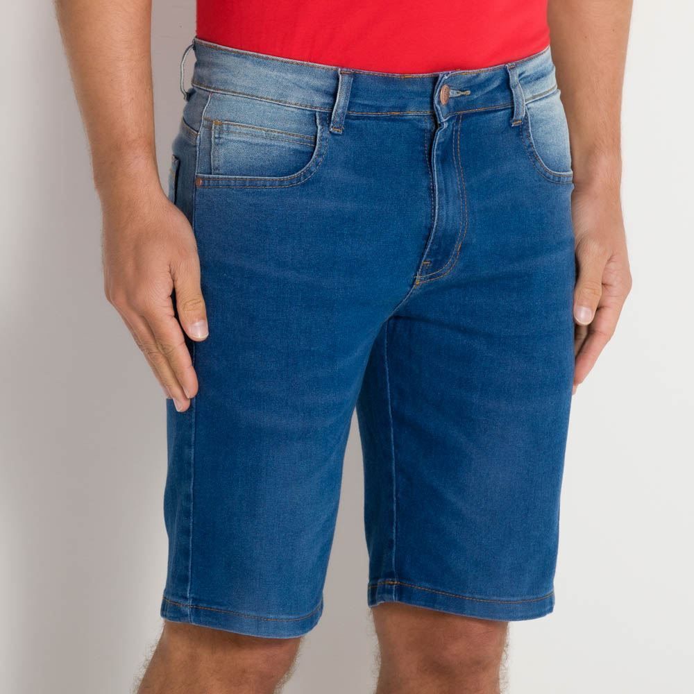 Bermuda Slim Masculina Jeans Marc Alain