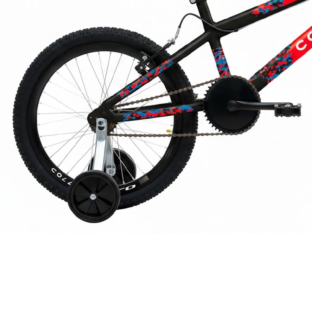 Bicicleta Aro 20 Colli Max Boy - Com Rodinhas
