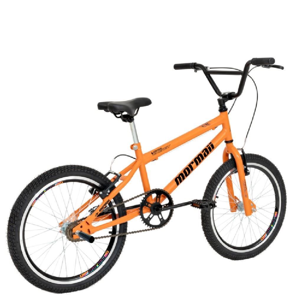 Bicicleta Aro 20 V-Brake Mormaii Cross Energy - Laranja