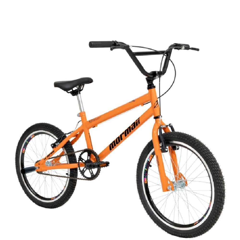 Bicicleta Aro 20 V-Brake Mormaii Cross Energy - Laranja