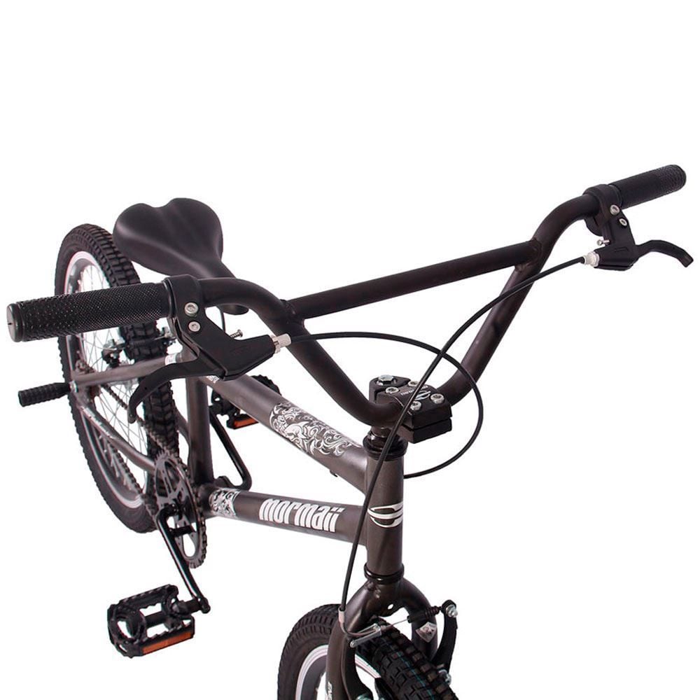 Bicicleta Aro 20 V-Brake Mormaii Cross Energy - Chumbo