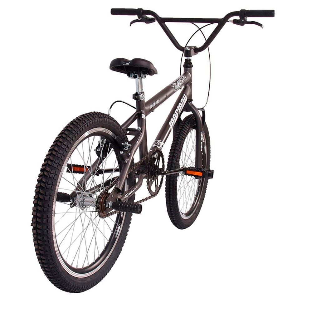 Bicicleta Aro 20 V-Brake Mormaii Cross Energy - Chumbo